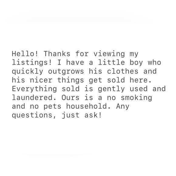 ABOUT THE SELLER 💖 - Picture 1 of 1